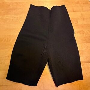 Aubrey neoprene surf kayak paddling shorts wetsuit Med high waist side zip black